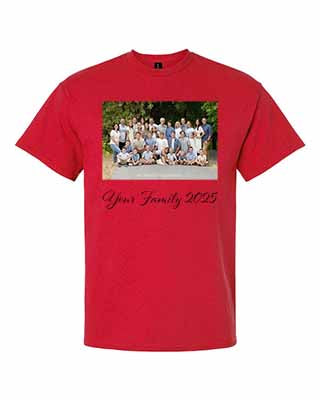 custom family gathering shirt